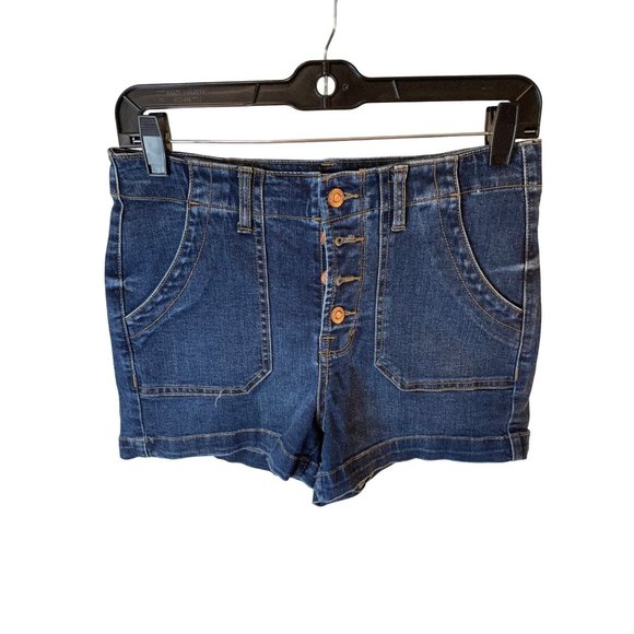 Kensie Pants - NWOT Kensie Button Fly Flat Pocket Jean Shorts Size 4/27
